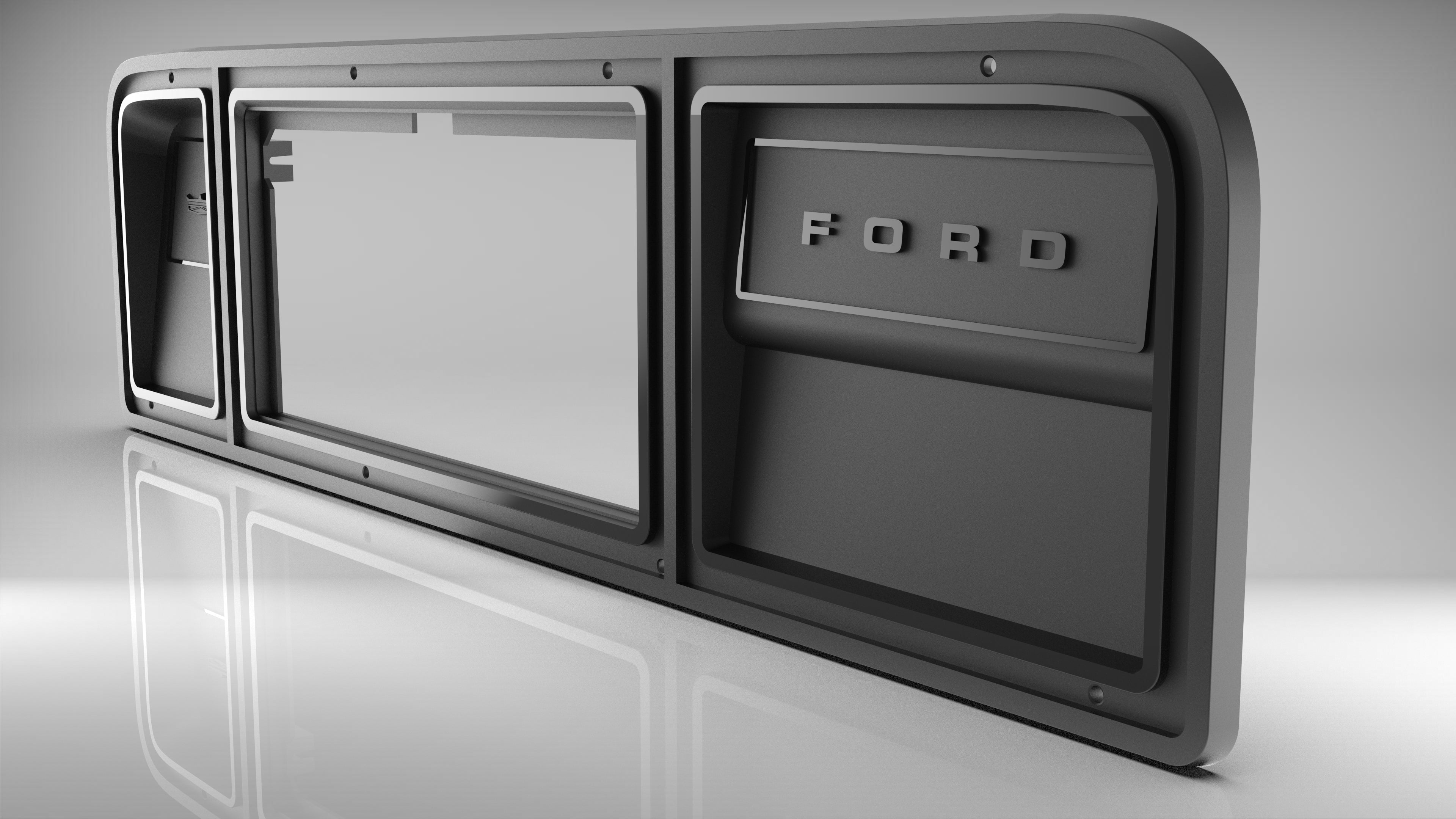 Ford 1973-79 F Series & 78-79 Bronco Dash Cluster - *PASSENEGER SIDE*