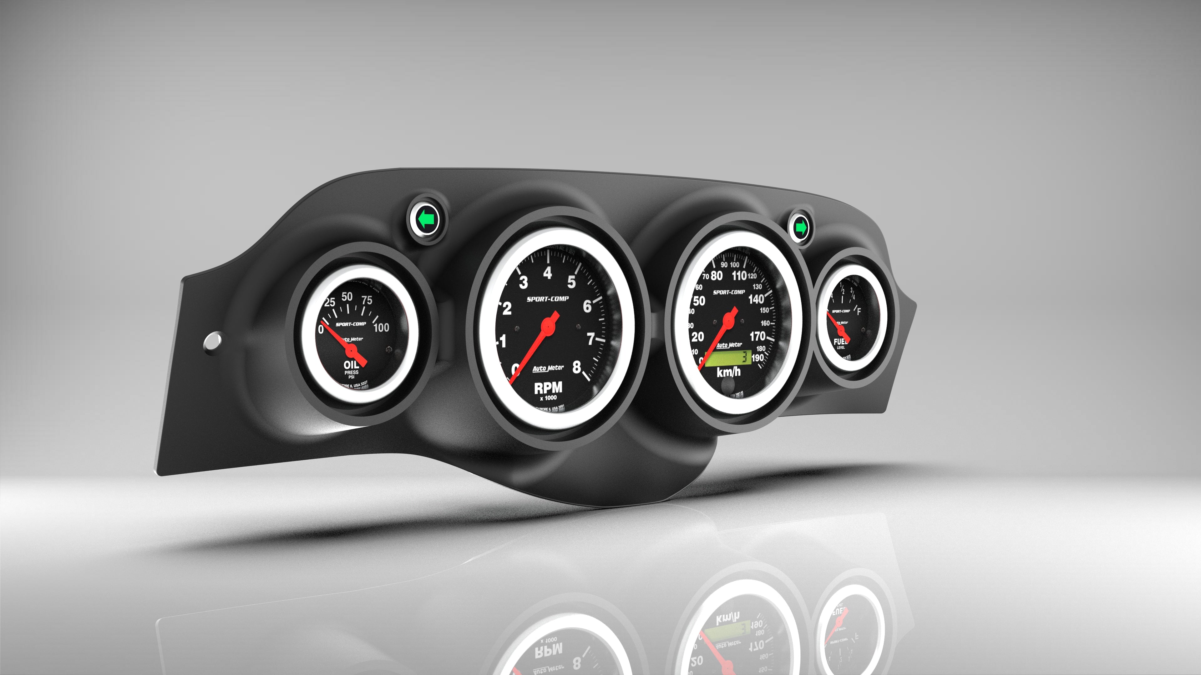 Holden FB/EK Dash Cluster - Digital