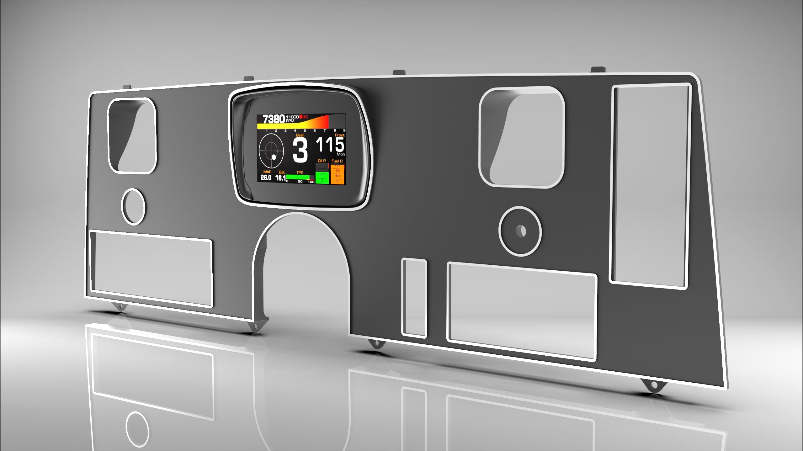 Holden HQ Dash Cluster - Digital