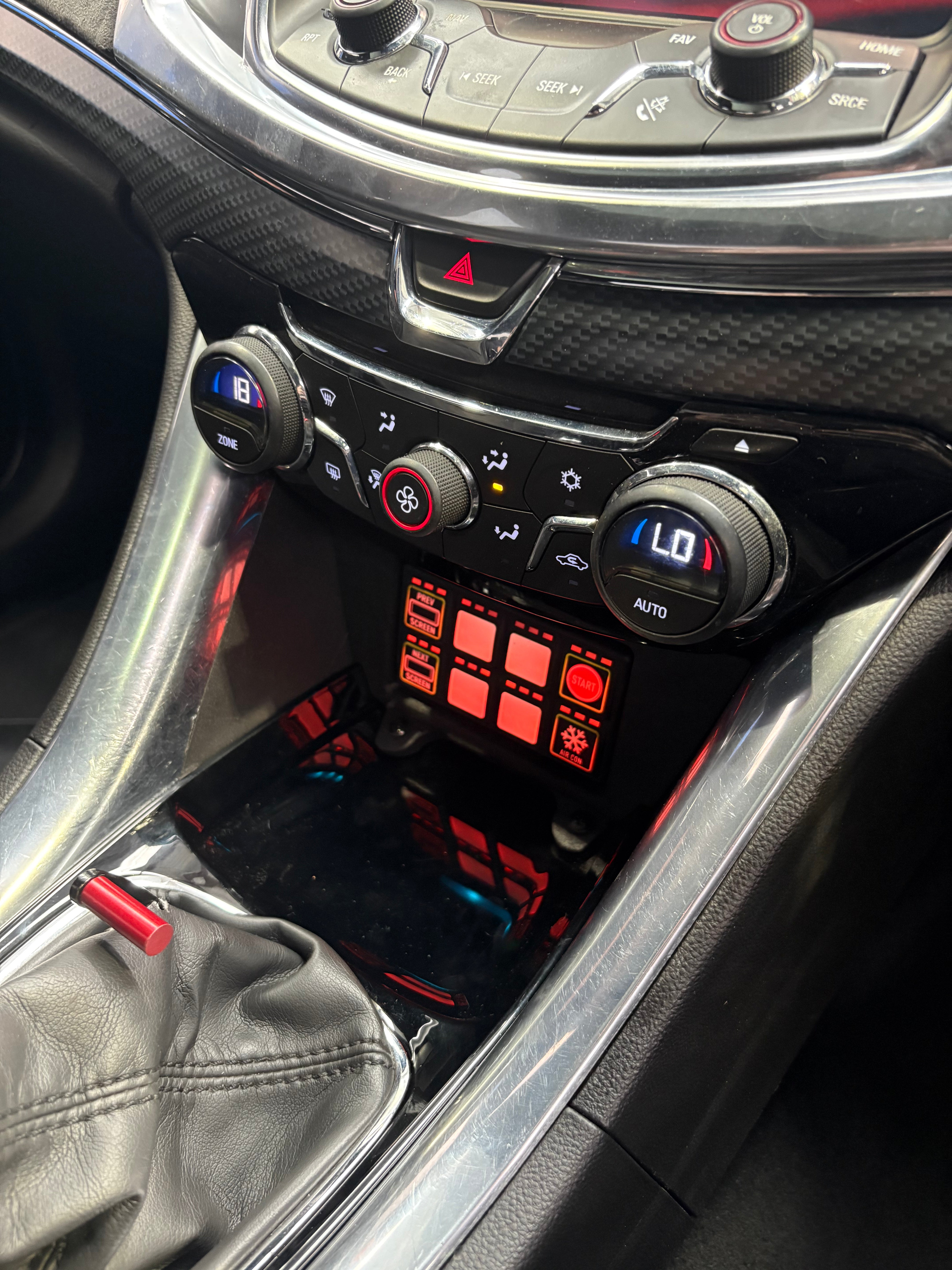 Holden VF HSV - Haltech 2×4 CAN Keypad Mount