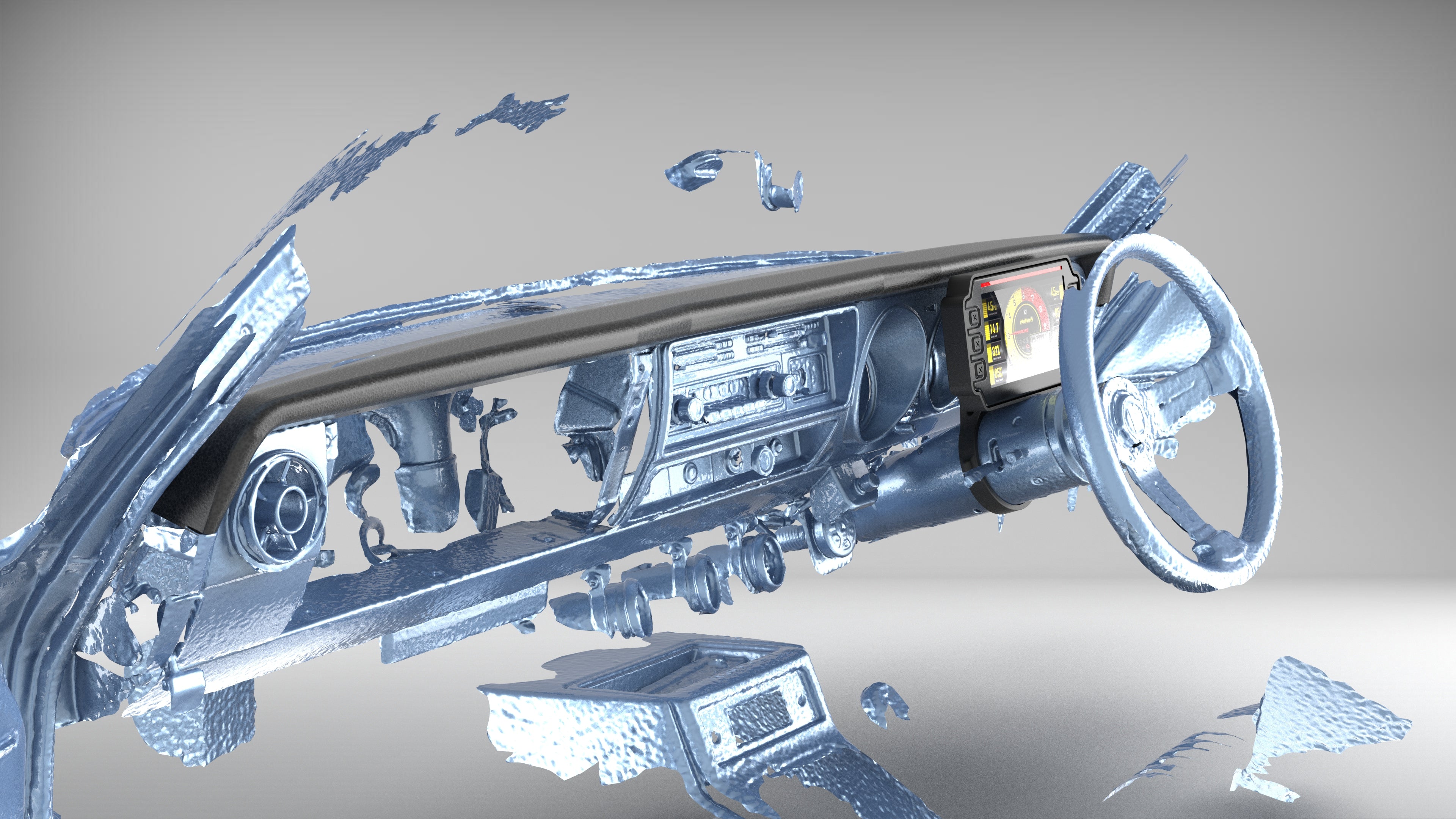 Mazda RX-2 / Capella Column Mount
