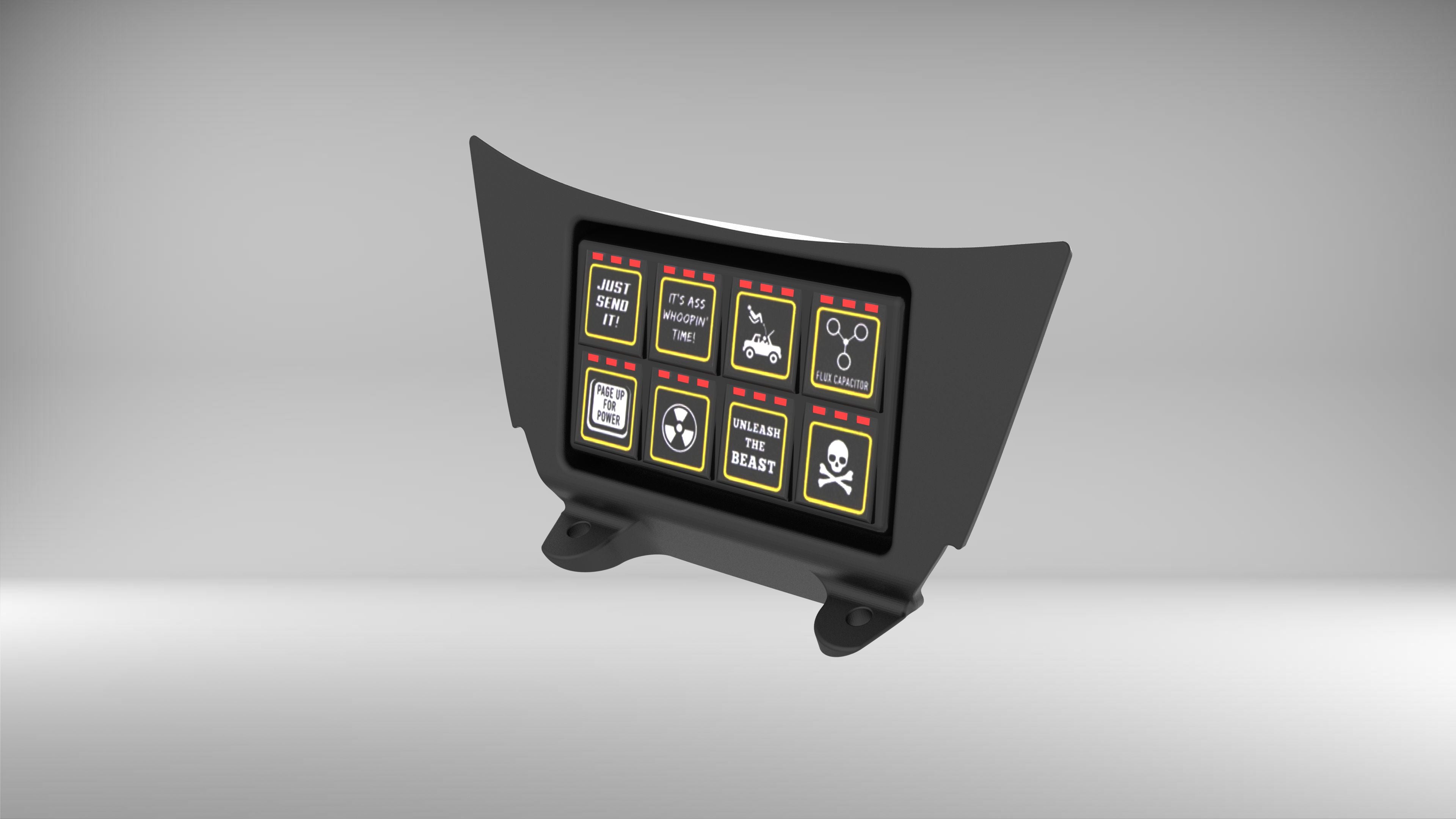 Holden VF HSV - Haltech 2×4 CAN Keypad Mount