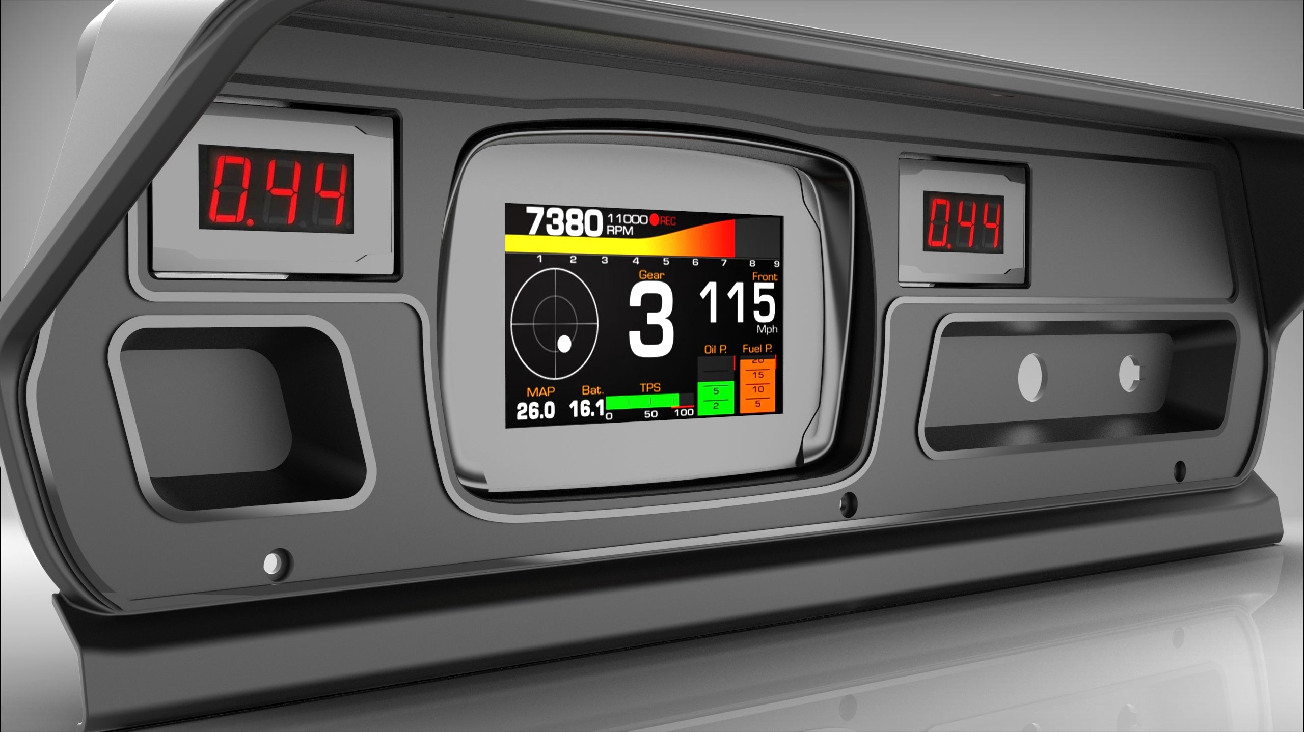 Chrysler VG Valiant Dash Cluster - Digital