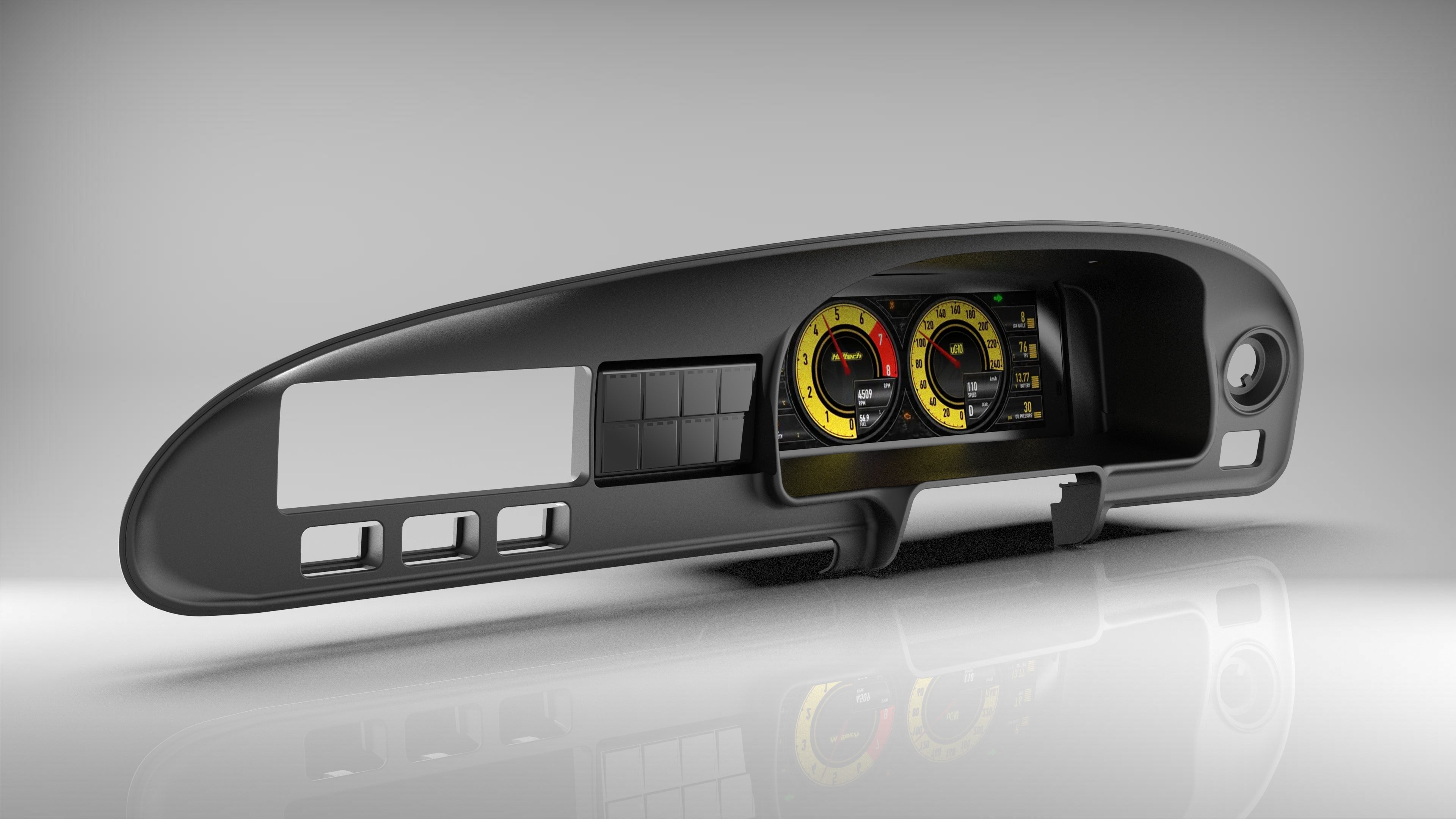 Holden VR/VS Outer Dash Fascia – Full Digital Dash Visibility