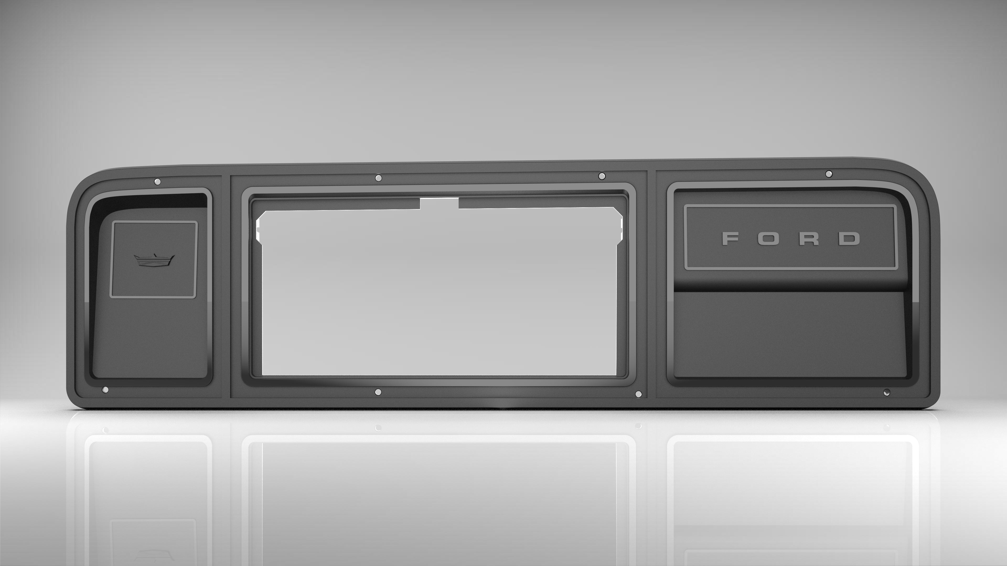 Ford 1973-79 F Series & 78-79 Bronco Dash Cluster - *PASSENEGER SIDE*