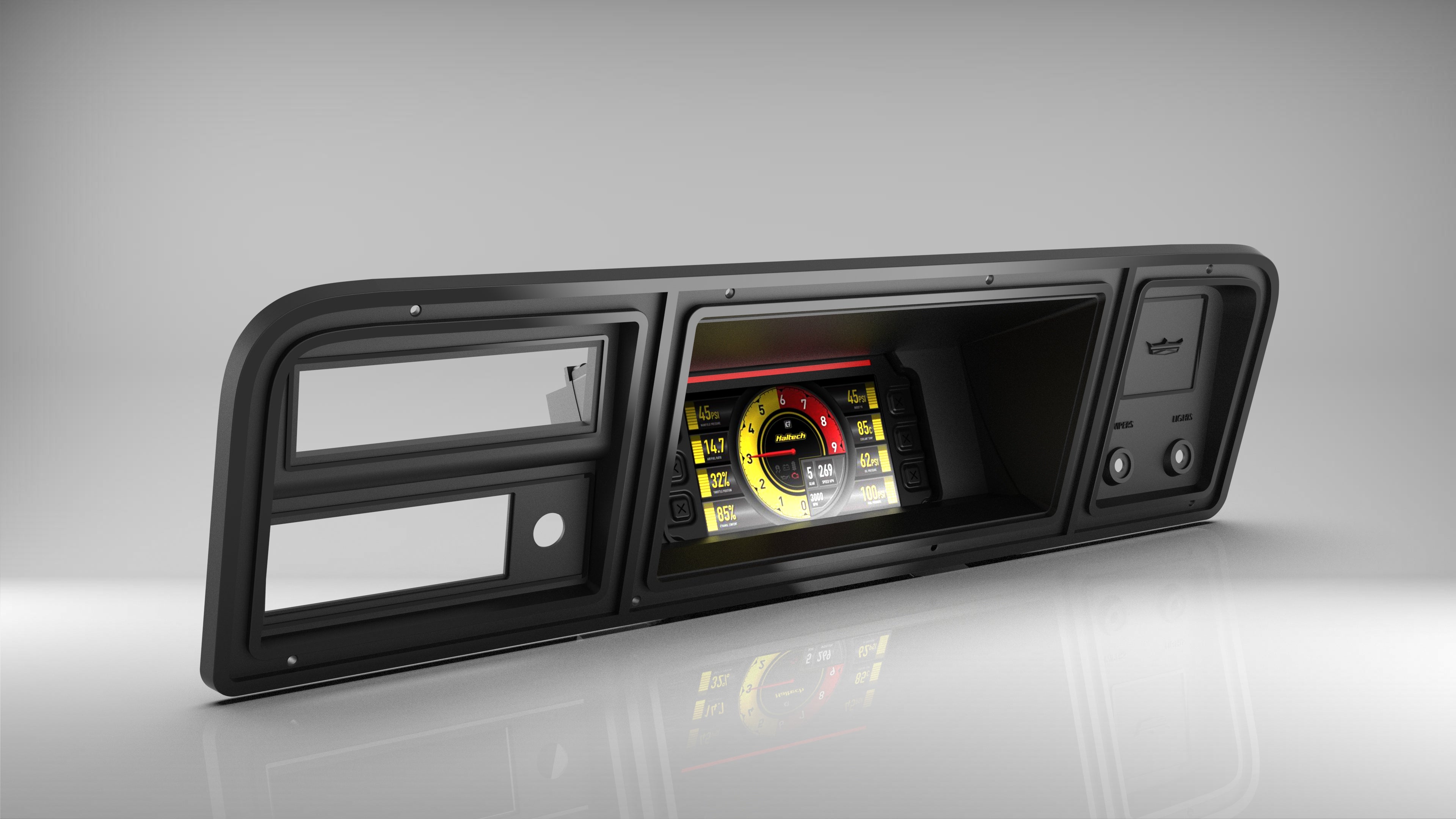 Ford 1973-79 F Series & 78-79 Bronco Dash Cluster - *COMPLETE FRONT AND REAR*