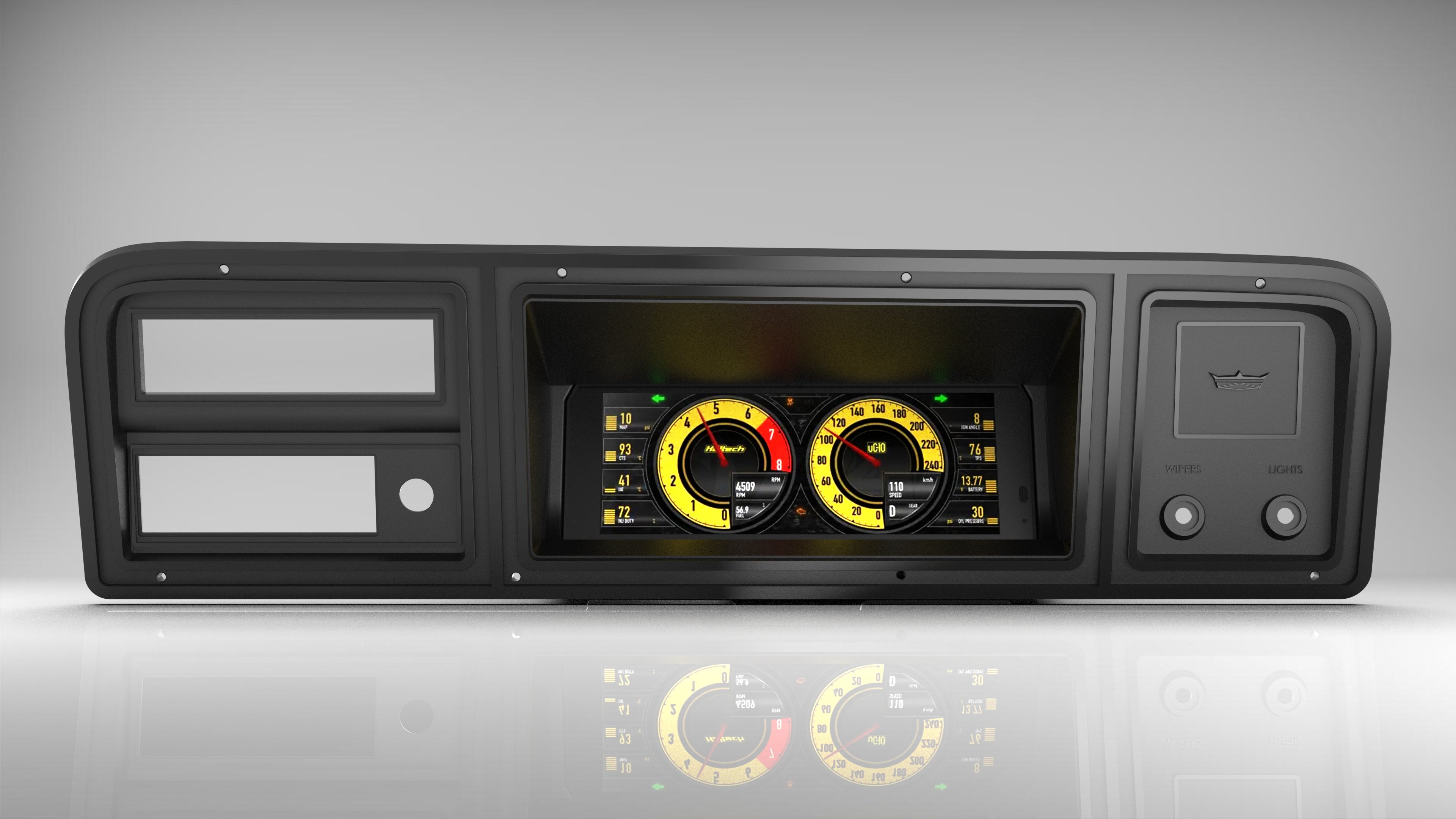 Ford 1973-79 F Series & 78-79 Bronco Dash Cluster - *COMPLETE FRONT AND REAR*