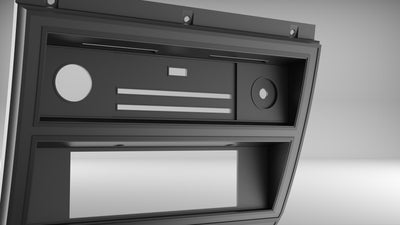 Holden HK/HT/HG Centre Dash Fascia Panel