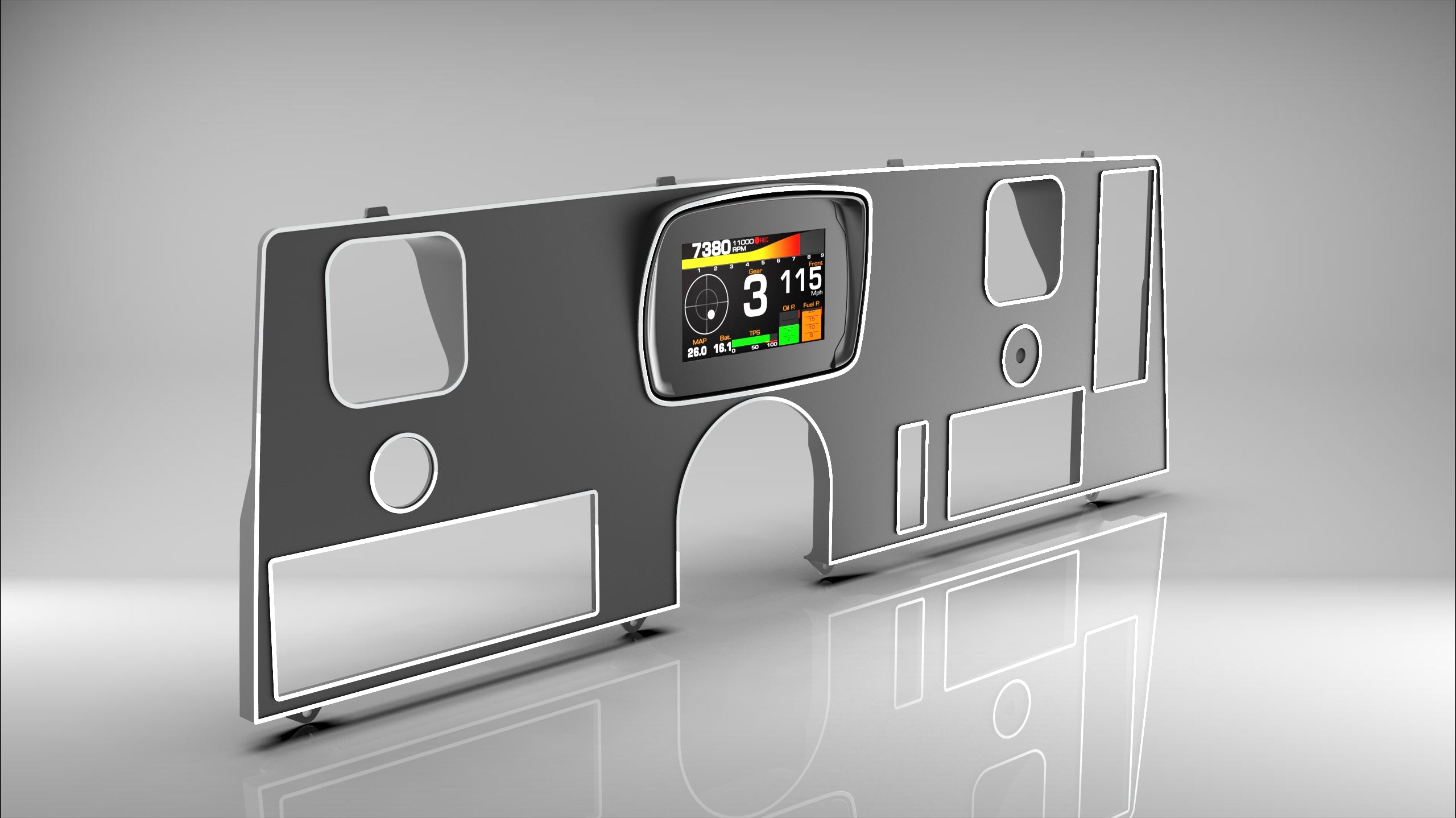 Holden HQ Dash Cluster - Digital