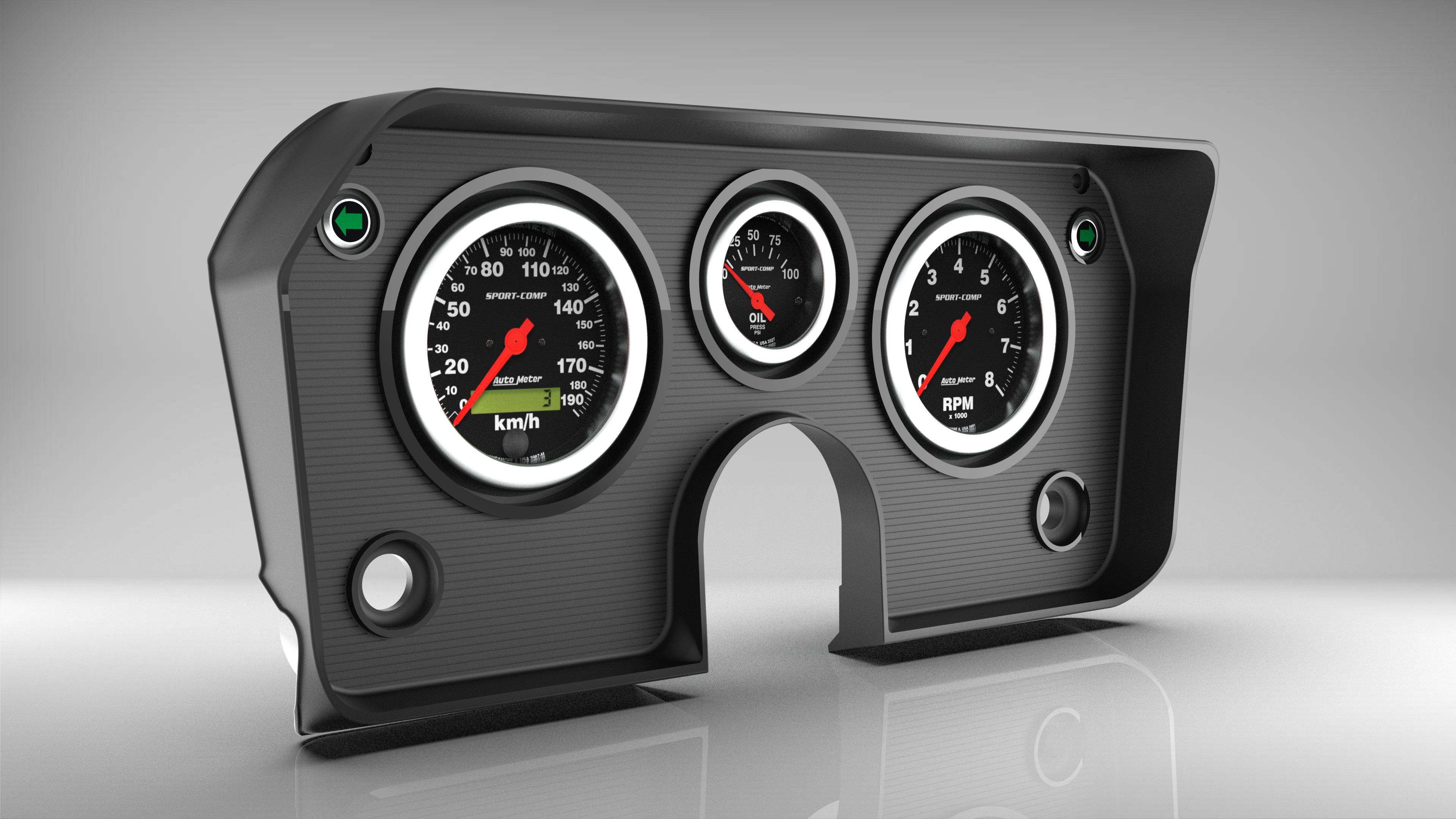 Holden HD/HR Dash Cluster - Digital