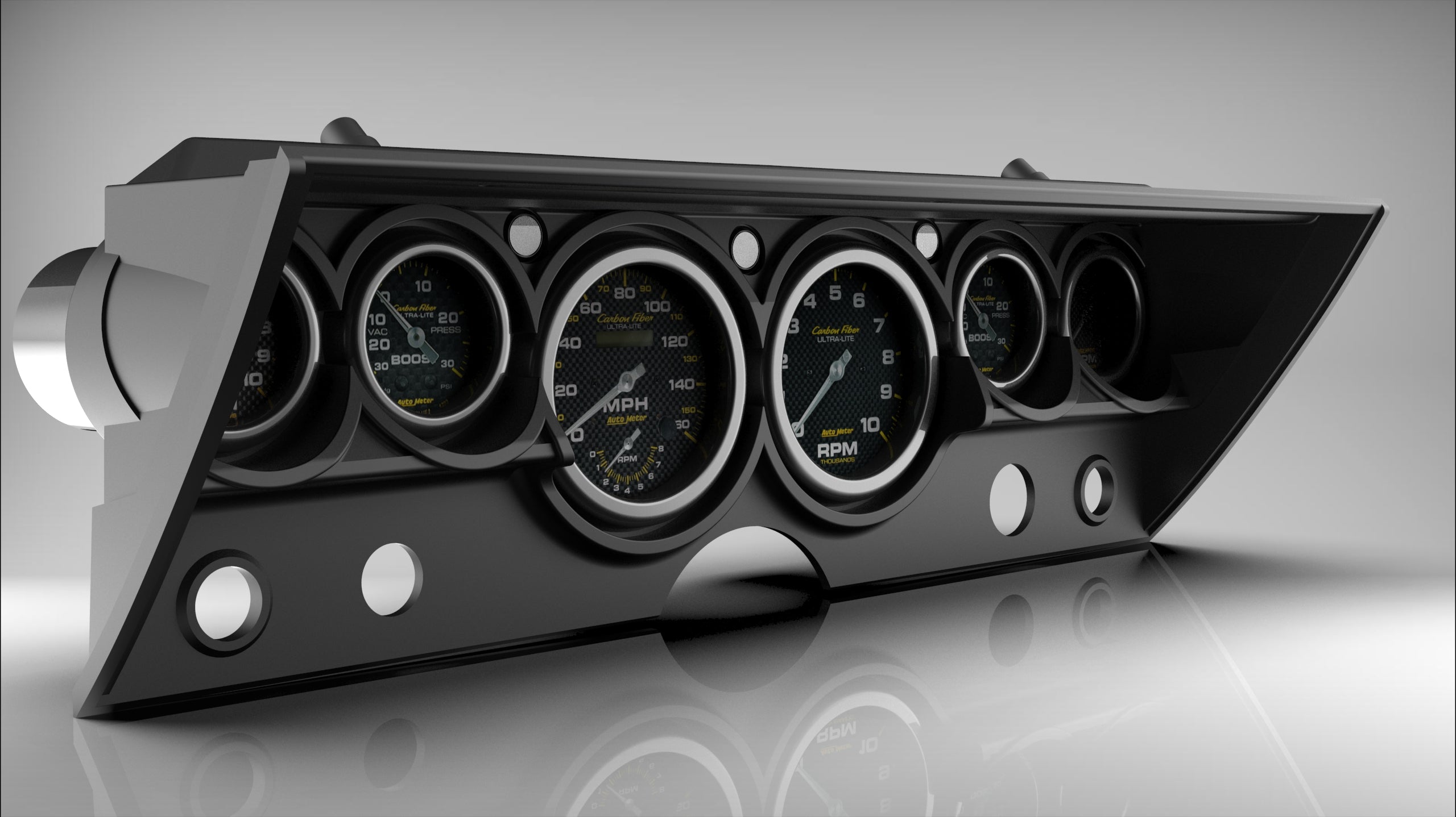 Holden HK Dash Cluster - Digital