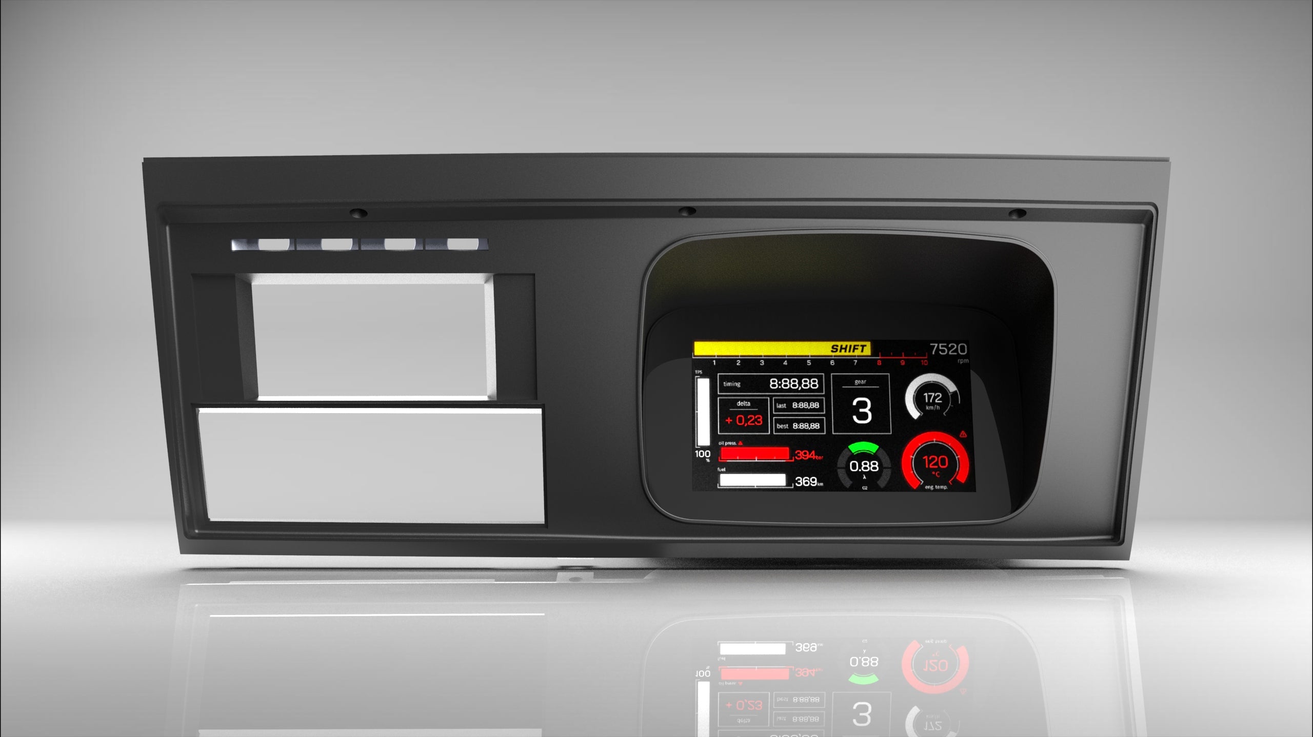 Ford XA/XB Falcon Dash Cluster - Digital