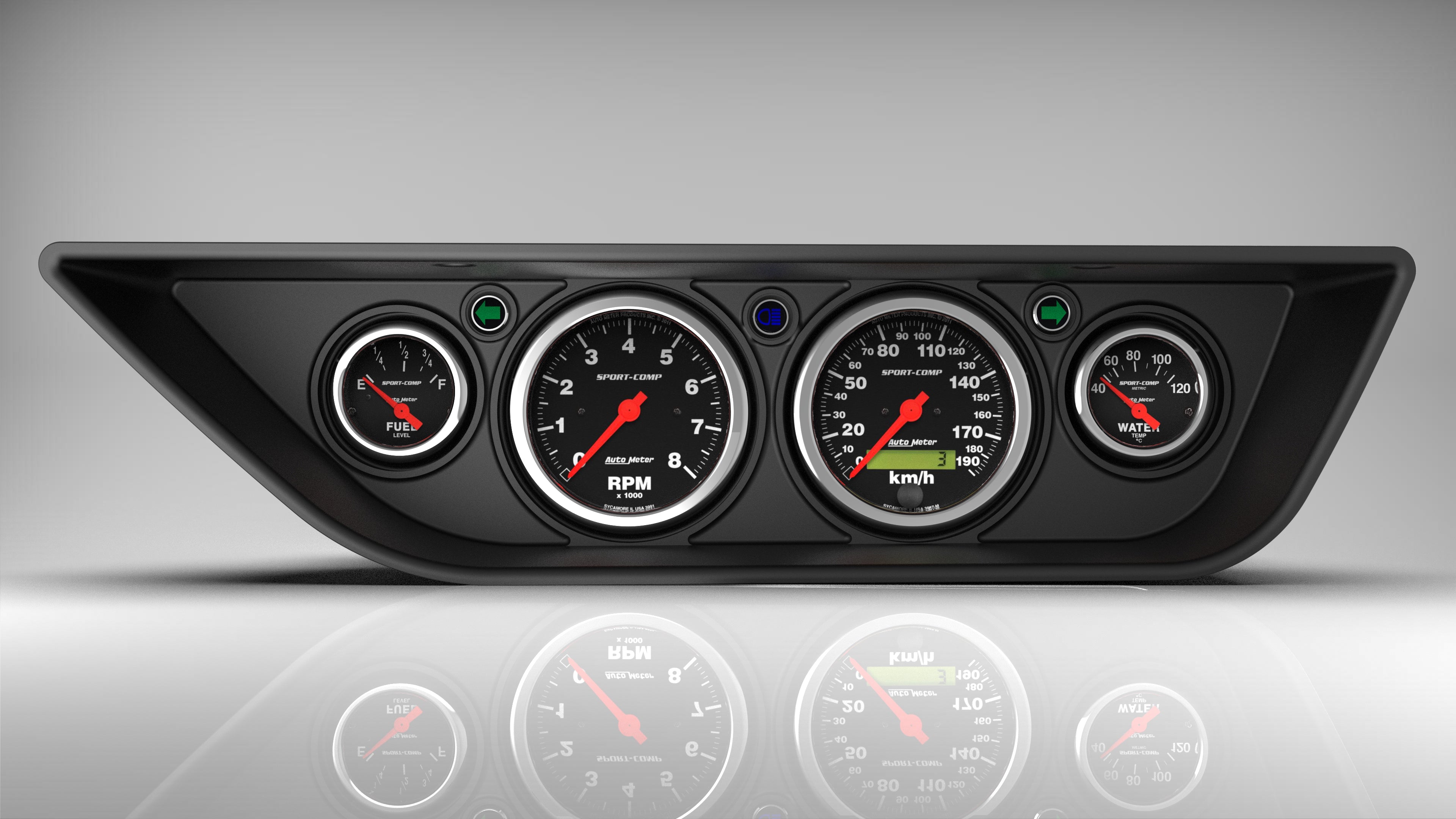 Holden Gemini TD/TE/TX Dash Cluster - Digital