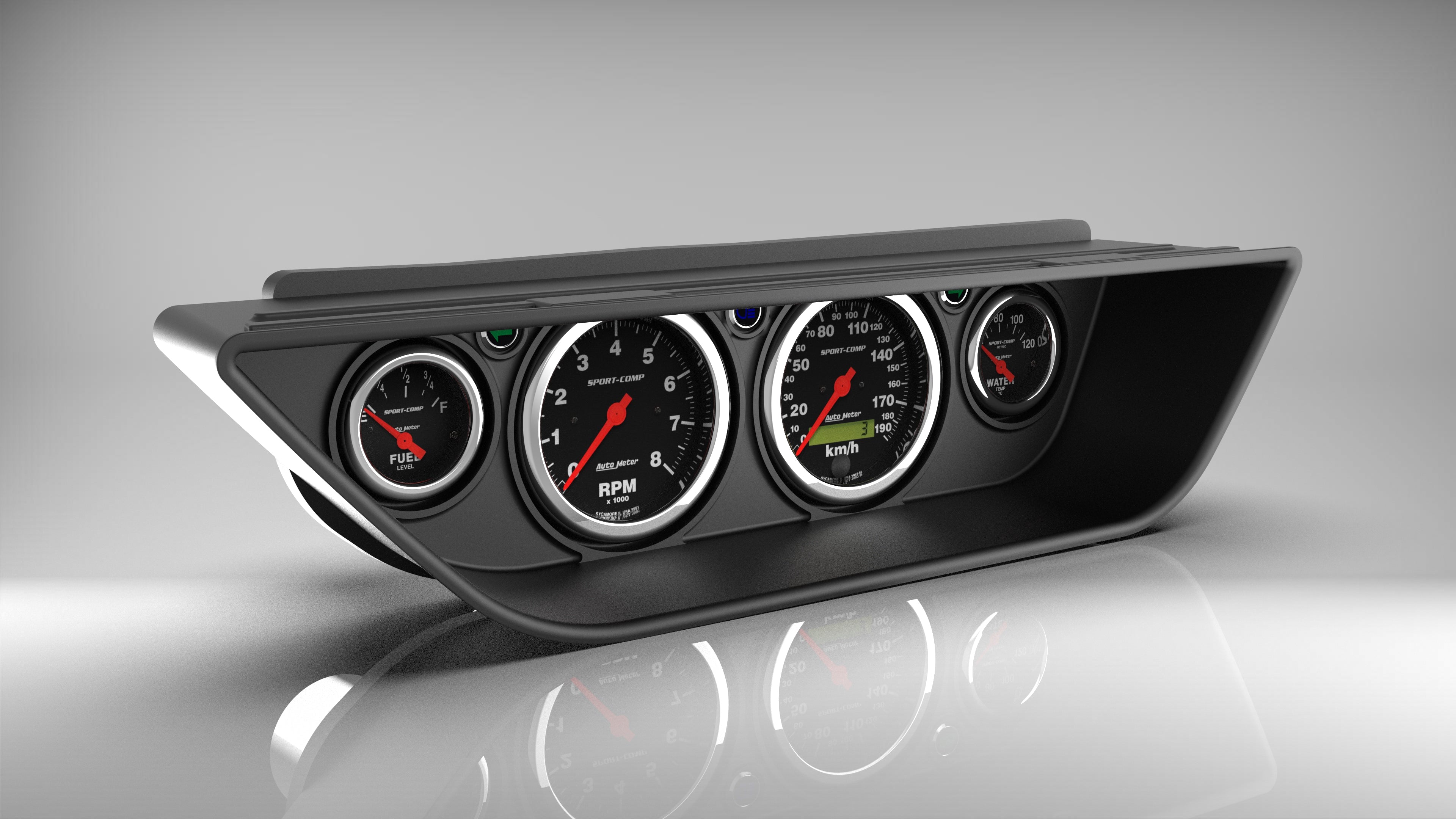 Holden Gemini TD/TE/TX Dash Cluster - Digital