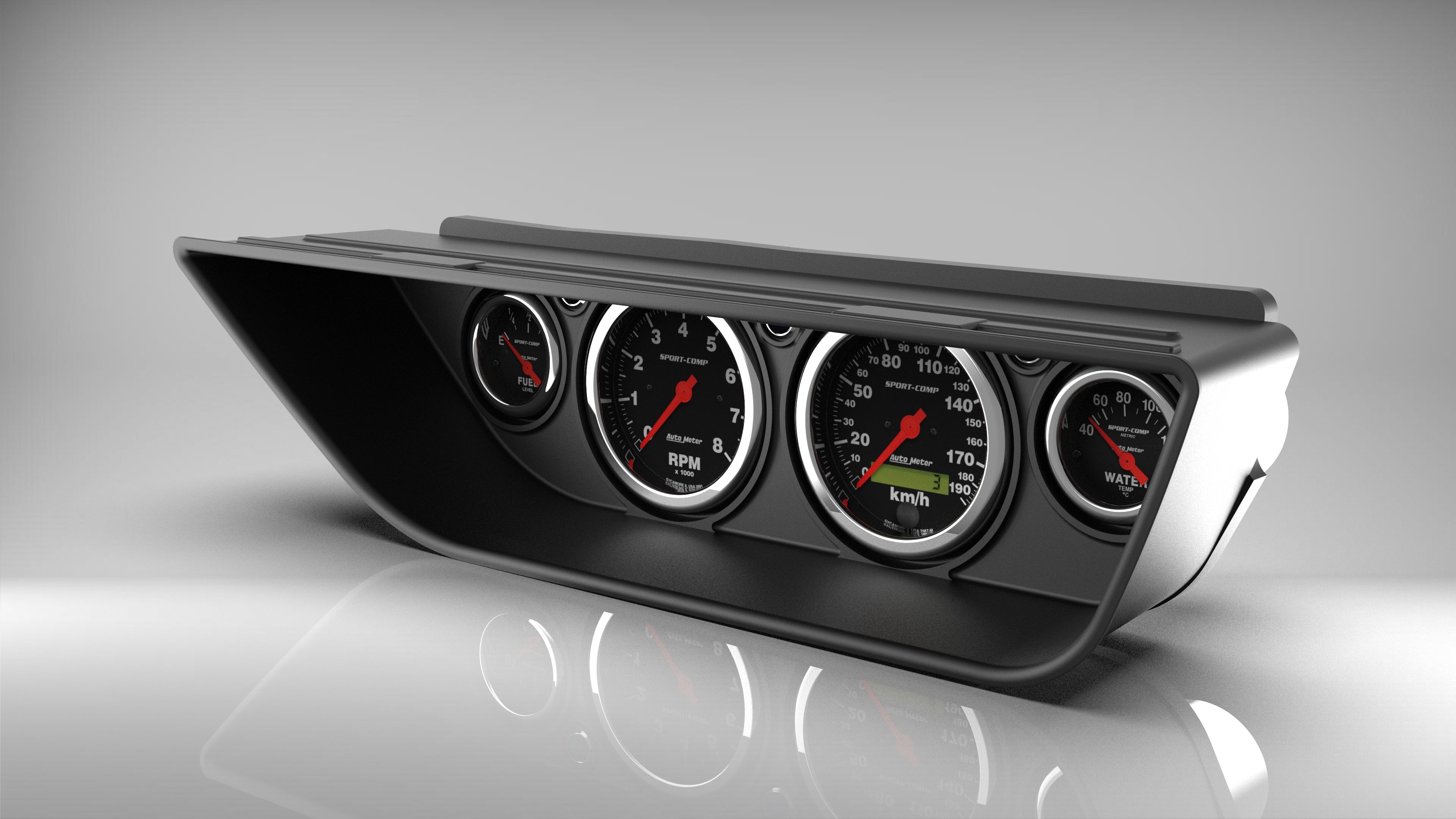 Holden Gemini TD/TE/TX Dash Cluster - Digital