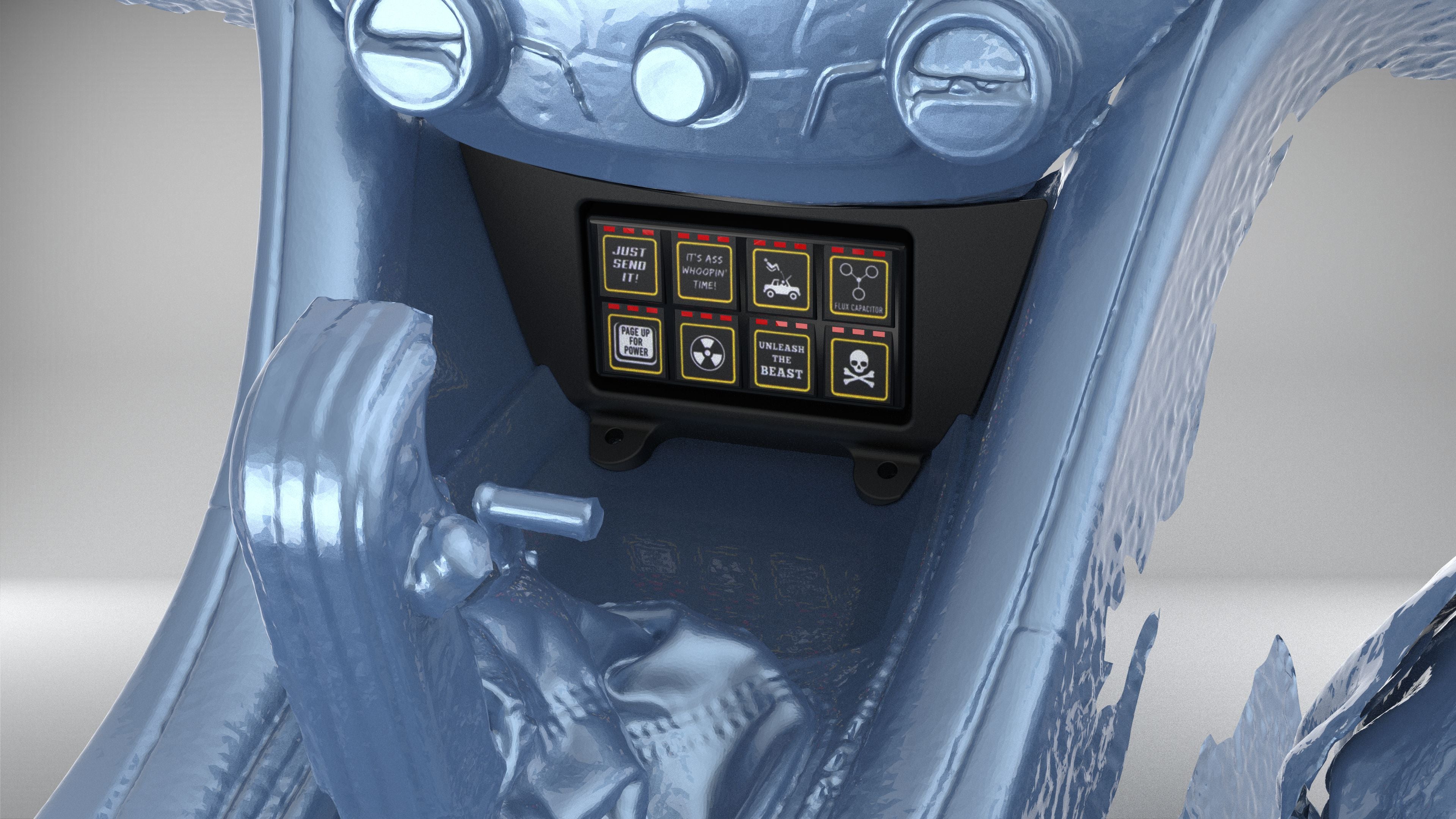 Holden VF HSV - Haltech 2×4 CAN Keypad Mount