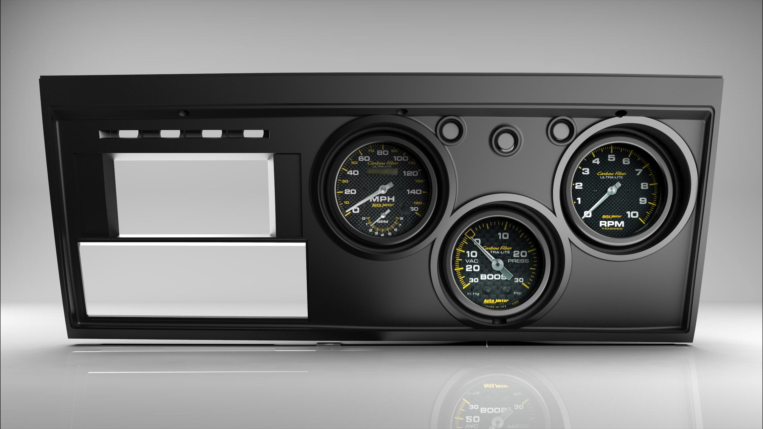 Ford XA/XB Falcon Dash Cluster - Digital