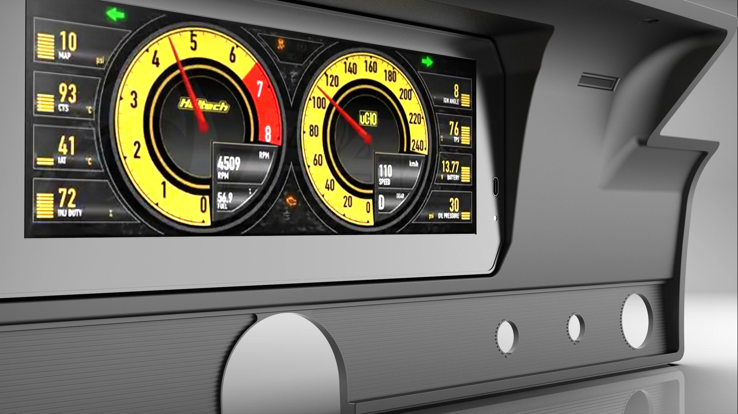 Ford XT Dash Cluster - Digital
