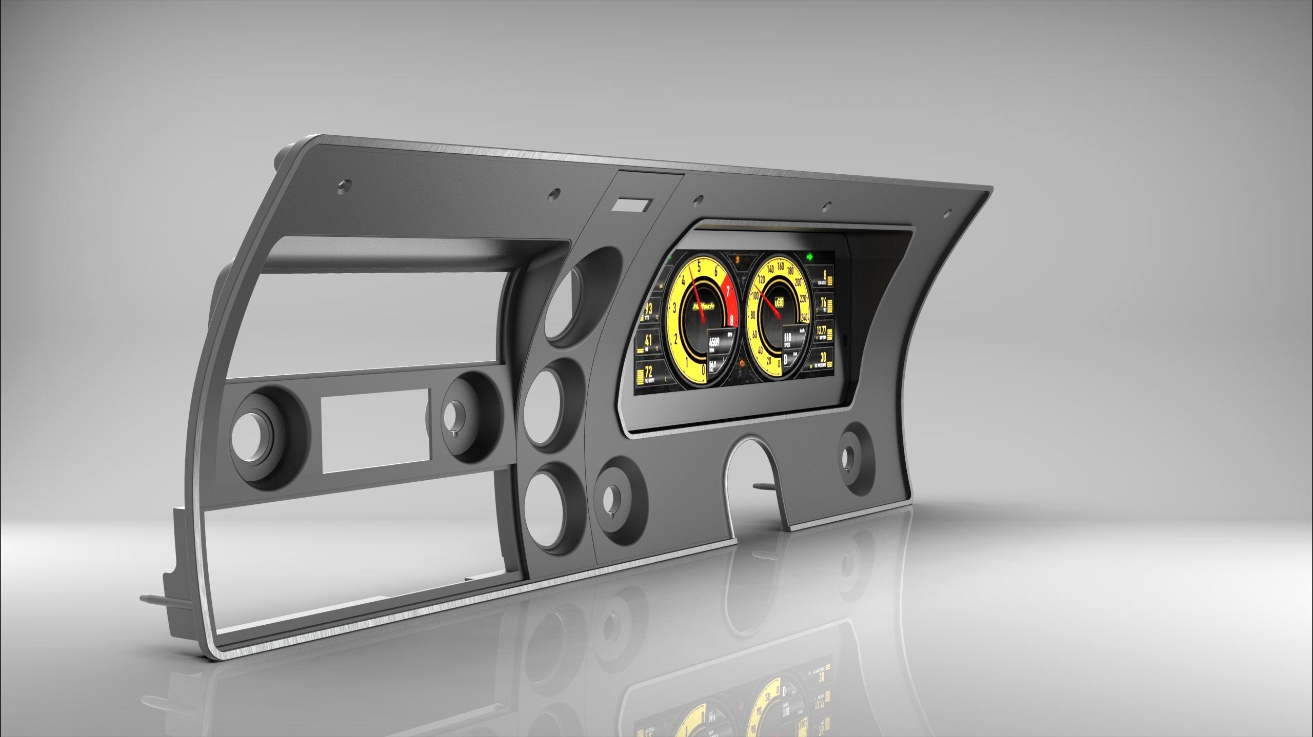 Ford XW/XY Dash Cluster - Digital